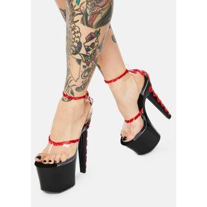 Certified Lover Corset Stiletto Heels